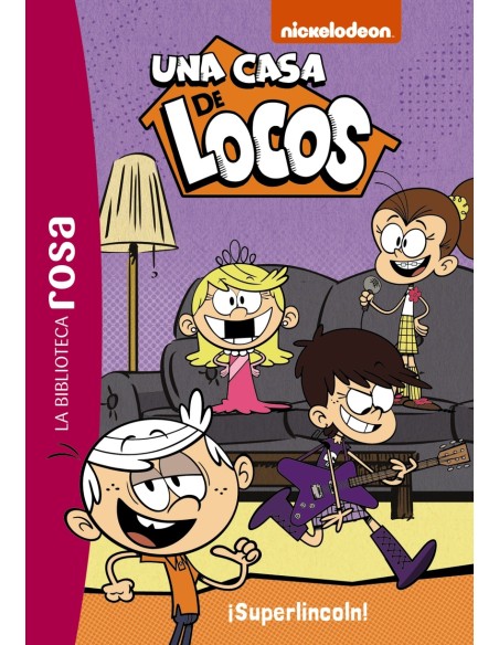 La biblioteca rosa Una casa de locos 6 SuperLincoln