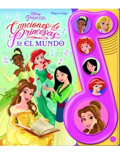 CANCIONES DE PRINCESAS EN EL MUNDO PRINCESAS DISNEY LMN 6B