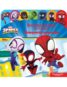 BUSQUEDA ARACNIDA BUSCA Y ENCUENTRA CON TAPITAS SPIDEY LAF LF