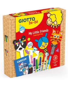 Set giotto be be my little friends coloring ampplay