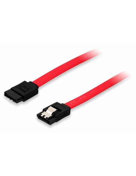 111801 cable de SATA 1 m SATA 7-pin Rojo