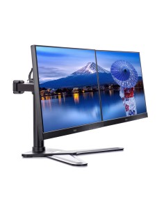 DS1002D-B1 soporte para monitor 81,3 cm (32") Escritorio Negro