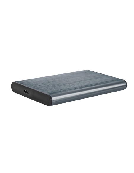 EE2-U3S-6-GR caja para disco duro externo Carcasa de disco duro/SSD Aluminio 2.5"