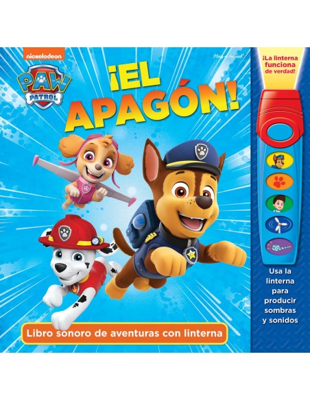 EL APAGON LIBRO CON LINTERNA PATRULLA CANINA FAB