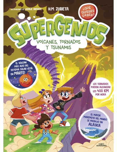Supergenios Volcanes tornados y tsunamis