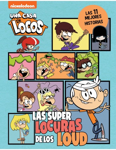Una casa de locos Comic Las superlocuras de los Loud Las 11 mejores historias de Casa de Locos