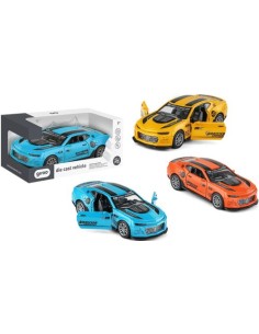 GIROS MINIATURAS COCHE ALLOY 14 CM COLORES SURTIDOS