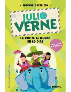 Aprende a leer con Verne La vuelta al mundo en 80 dias