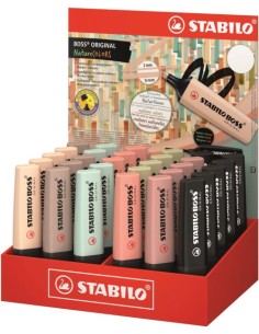 Exp 30 marcador fluorescente stabilo boss nature colores surtidos