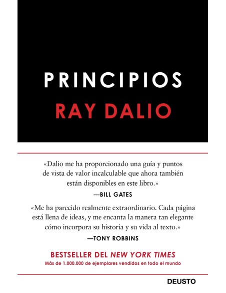 Estuche TC Ray Dalio Principios Cuaderno