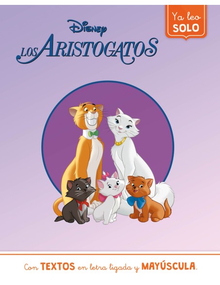 Los Aristogatos Ya leo solo Disney Lectoescritura