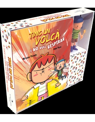 Tinc un volca i no vull respirar Edicio especial llibre figura
