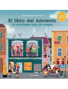 El libro del Adviento 24 actividades bajo las solapas