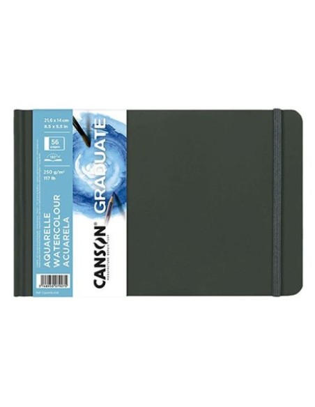 Cuaderno canson graduate acuarela 216x279 28h 250g grano fino Cuaderno canson graduate acuarela 216x279 28h 250g grano fino