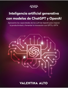 Inteligencia artificial generativa con modelos de ChatGPT y OpenAI