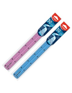 27900 cirterio 300 mm Plástico Azul, Púrpura