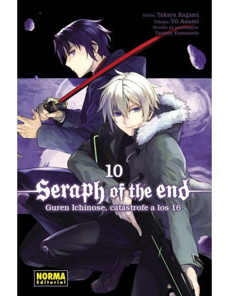 SERAPH OF THE END 10 GUREN ICHINOSE CATASTROFE A LOS 16