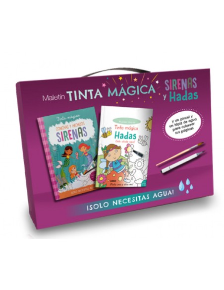Maletin TINTA MAGICA Sirenas y Hadas