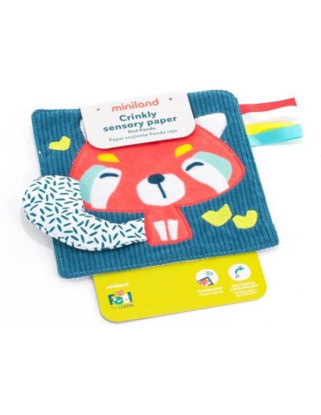 PAPEL CRUJIENTE PANDA ROJO