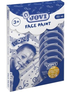 ESTUCHE 6 BOTES DE PINTURA FACIAL 8ML ORO