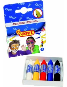 ESTUCHE 5 BARRAS MAQUILLAJE 4G COLORES SURTIDOS