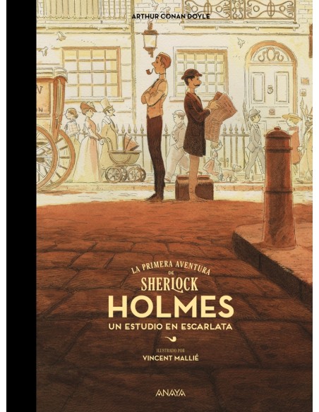 Estudio en escarlata La primera aventura de Sherlock Holmes