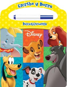 ESCRIBE Y BORRA DISNEY CLASICOS WELF