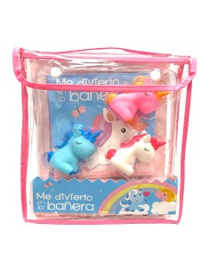 Me divierto en la banera Unicornios