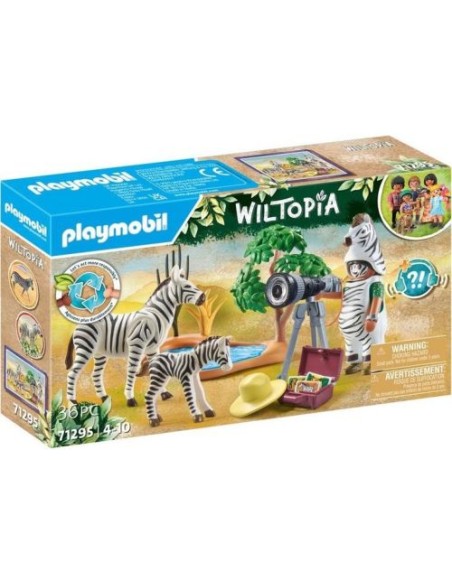 FOTOGRAFO DE ANIMALES PLAYMOBIL WILTOPIA