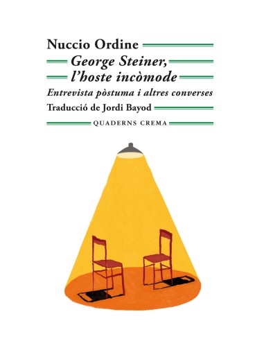 George Steiner l hoste incomode