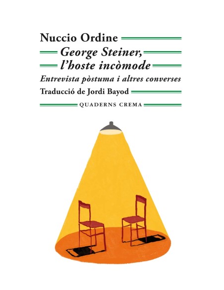 George Steiner l hoste incomode