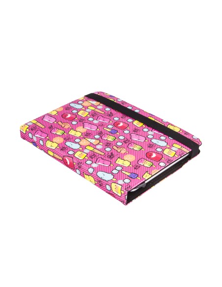 Funda Universal Estampada - 9'' - 10.1'' - Cool Ice Pop Rojo