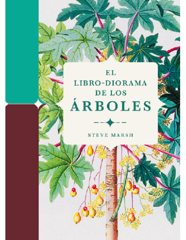El libro diorama de los arboles