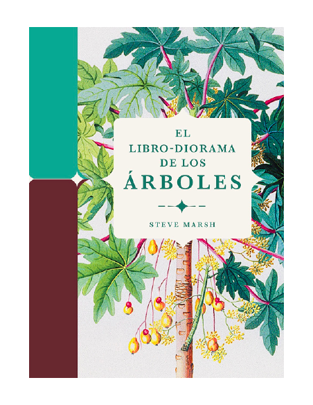 El libro diorama de los arboles