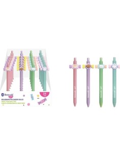 EXP 24 BOLIGRAFO PULSADOR SWEET