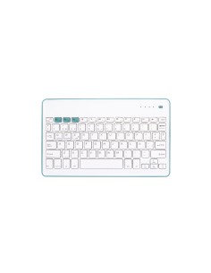 Wireless KB White + Blue