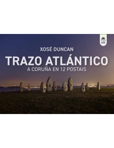 Trazo Atlantico A Coruna en 12 postais