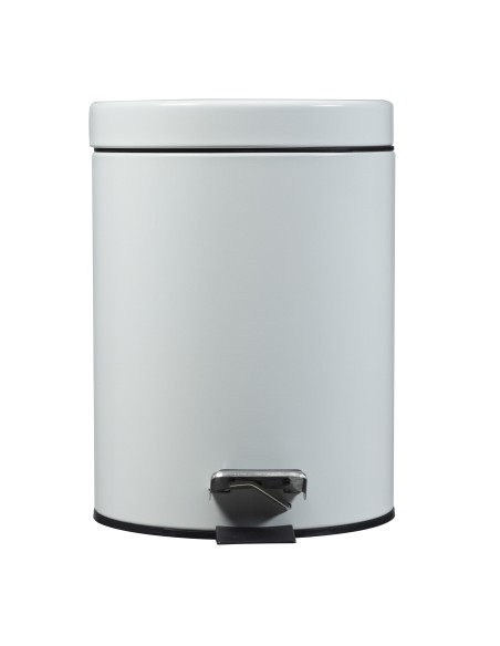 PAPELERA PL. CEP GRIS C/TAPA PEDAL 5