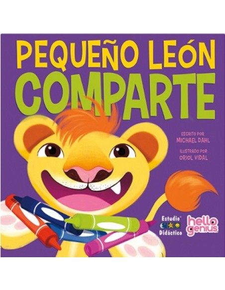 PEQUENO LEON COMPARTE LIBRO EDUCATIVO