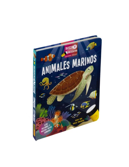 BUSCA Y ENCUENTRA LINTERNA MAGICA ANIMALES MARINOS