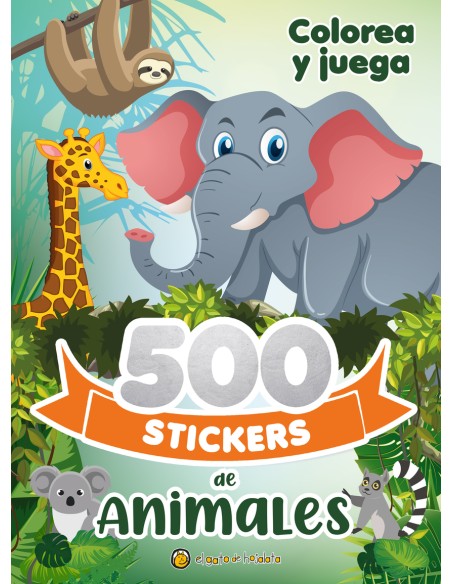 500 Stickers de Animales