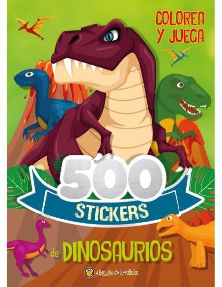 500 Stickers de Dinosaurios
