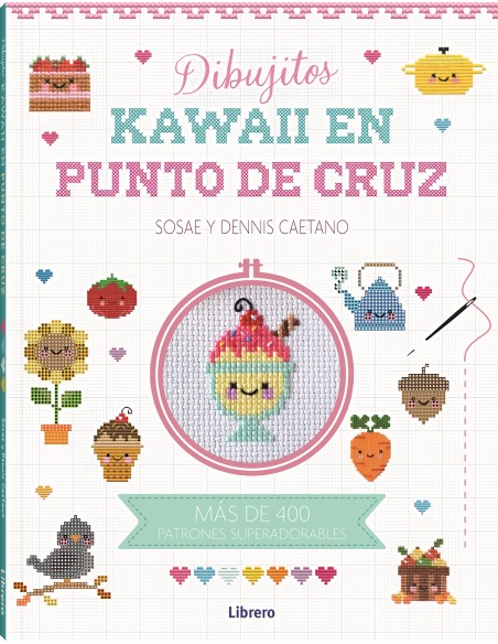 KAWAII DIBUJITOS EN PUNTO DE CRUZ