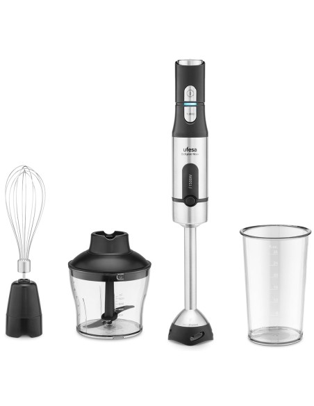 Eclipse Max 0,8 L Batidora de vaso portátil 1500 W Negro, Acero inoxidable