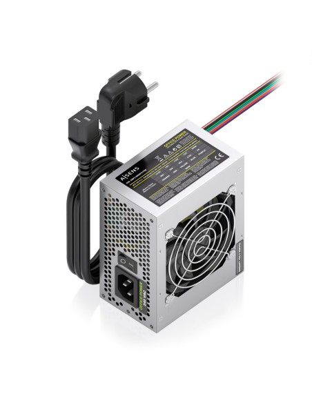 Fuente Alimentacion SFX 500W con Cable de Alimentacion OEM, Plata