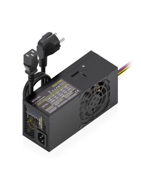 Fuente Alimentacion TFX 500W con Cable de Alimentacion OEM, Negra