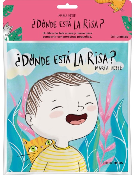 Donde esta la risa Libro de tela