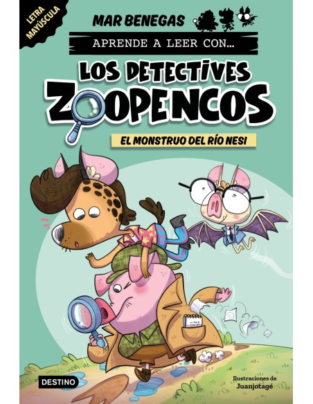 Aprende a leer con Los Detectives Zoopencos 1 El monstruo del rio Nesi