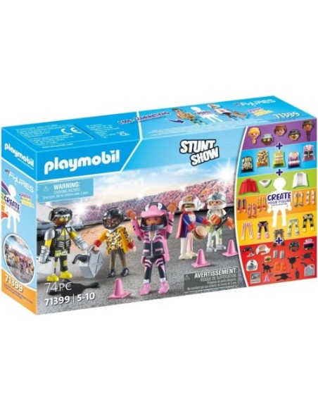 MY FIGURES STUNT SHOW PLAYMOBIL