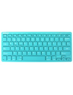 Teclado Wireless Inalámbrico Colors edition Turquesa